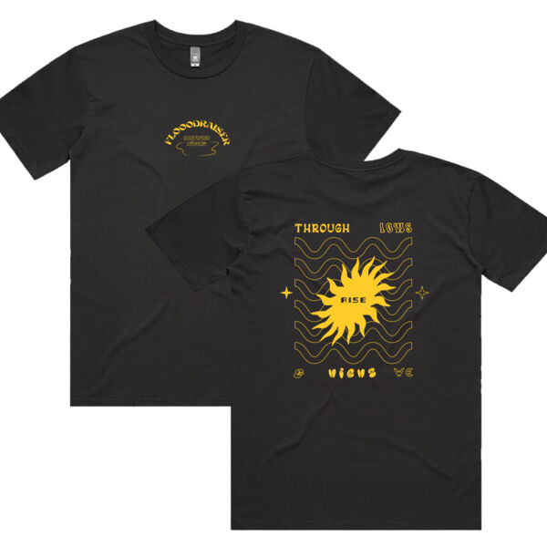 Floodraiser Tee ~ Coal  Thumbnail